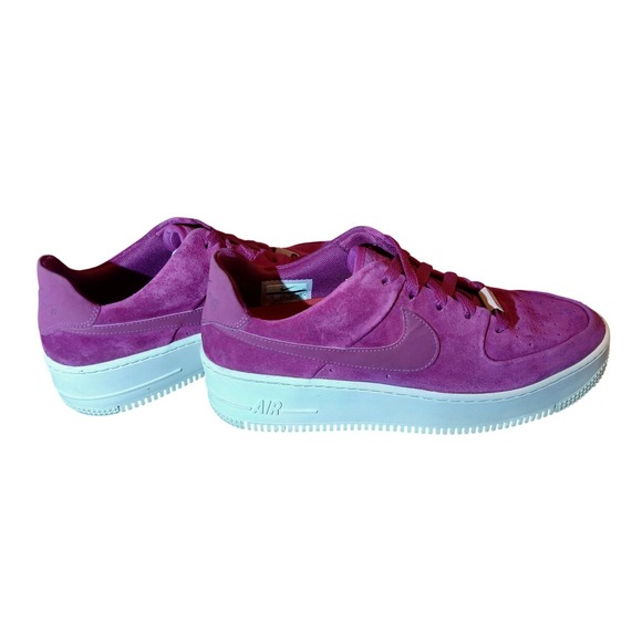Nike Shoes - Nike Pink/Purple Suede Athletic Sneakers